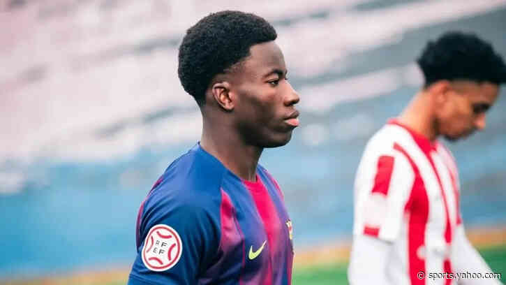 Barcelona academy wonderkid out for five weeks with ankle injury