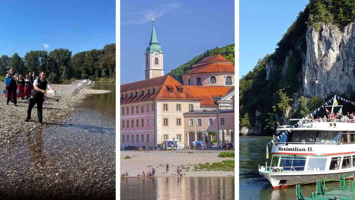Nach einem Tag ist das Donauwasser schon wieder weg: Kurioses Ritual für Schifffahrt am Kloster
