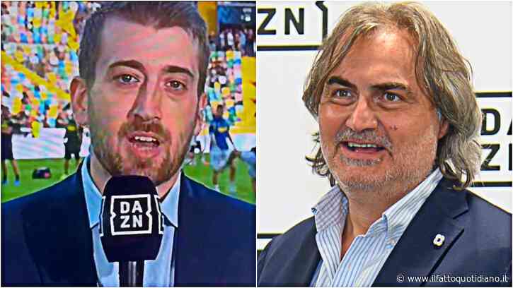 Gaffe a Dazn, Pardo difende Vescini: “A me è successo centinaia di volte, prendersela con lui è surreale”