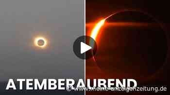 Hobby-Astronom berechnete idealen Standort für Sonnenfinsternis - jetzt zeigt er sein Video