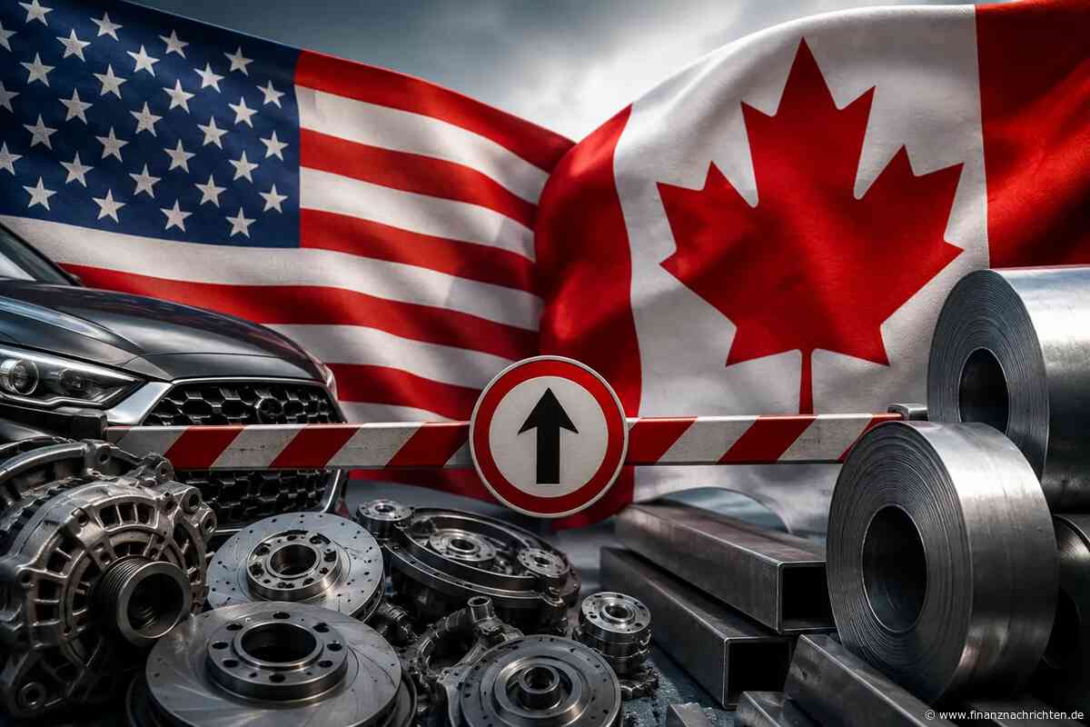 Trumps Zoll-Hammer: Handelskrieg mit Kanada: 50 Prozent-Zölle treffen jetzt die Autoindustrie