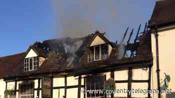 Fire-ravaged pub in Hairdresser Mysteries Warwickshire town up for auction