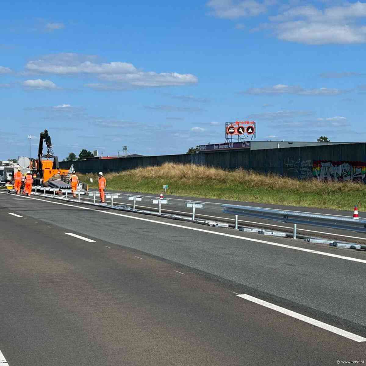A28 weer deels open na ernstig verkeersongeval bij Wezep