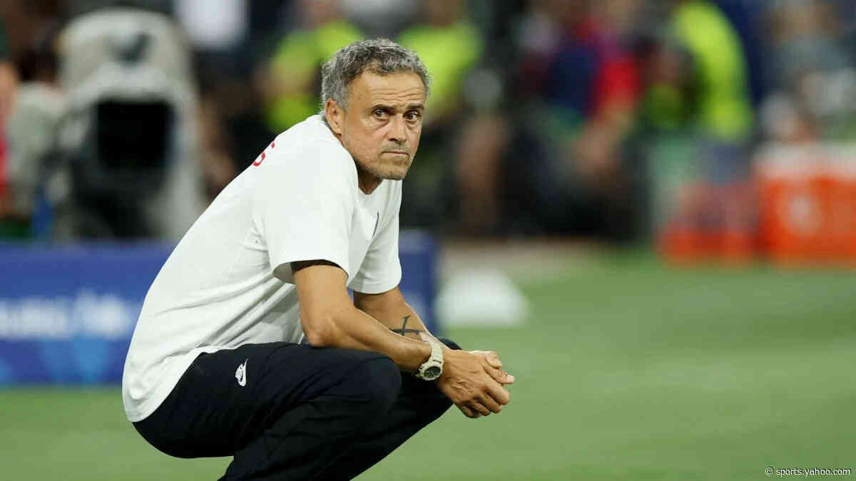 Luis Enrique defends decision to haul off top player at half time of Rennes draw