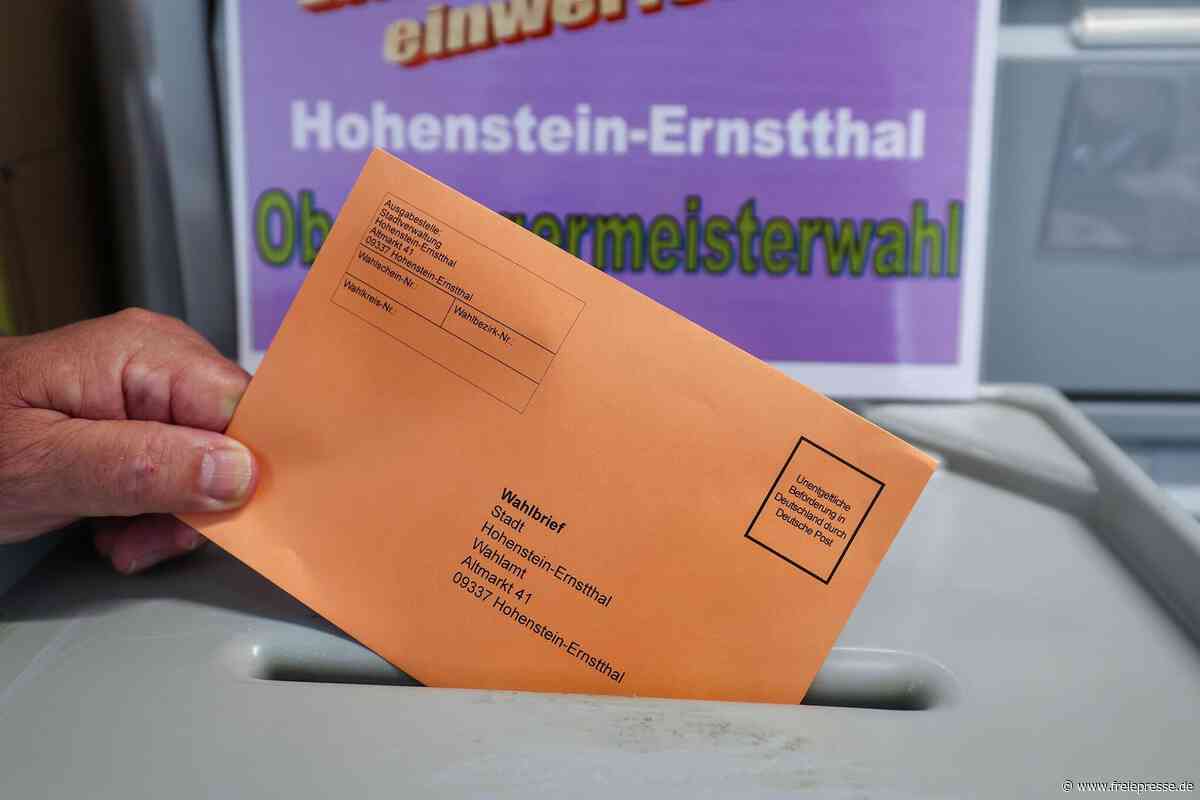 OB-Wahl Hohenstein-Ernstthal: Wahlkampf geht in die heiße Phase