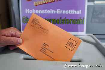 OB-Wahl Hohenstein-Ernstthal: Wahlkampf geht in die heiße Phase