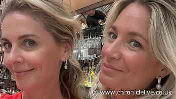 Donna Air 'falls in love' with 5 star Newcastle restaurant as she celebrates birthday on home turf