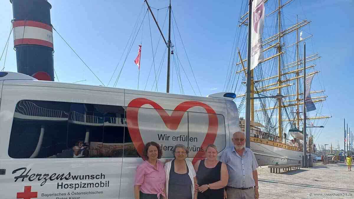 Fünf Tage vor ihrem Tod: Hospizmobil bringt krebskranke Ainringerin (†74) an die Nordsee