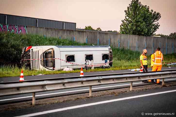 Vijf slachtoffers na ernstig ongeval nog in ziekenhuis
