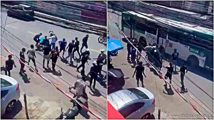 Choc in Brasile: un tifoso ucciso durante una rissa nel derby Bahia-Vitoria – Video