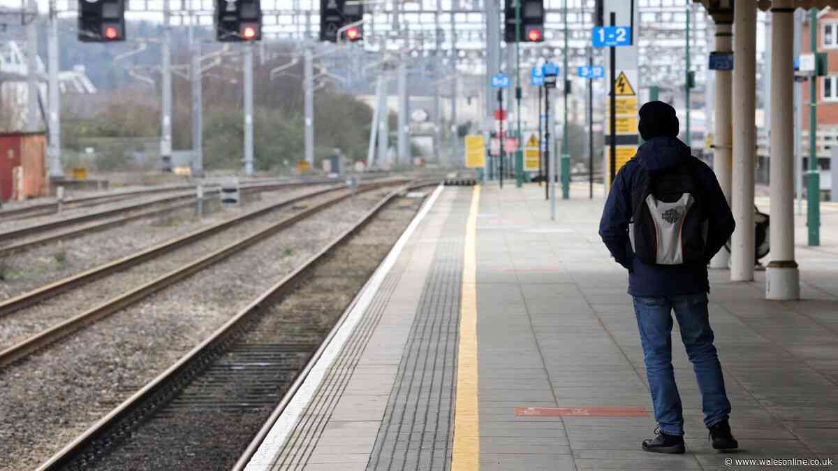 Wales to be hit by rail disruption in over bank holiday weekend