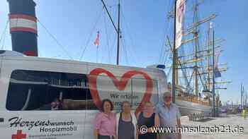 Fünf Tage vor ihrem Tod: Hospizmobil bringt krebskranke Ainringerin (†74) an die Nordsee