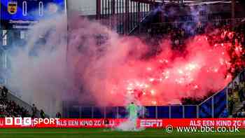 Fans suffer firework burns and eye injuries in Eredivisie