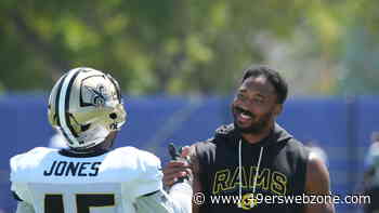 Saints send LB Deion Jones to 49ers for RB Zamir White