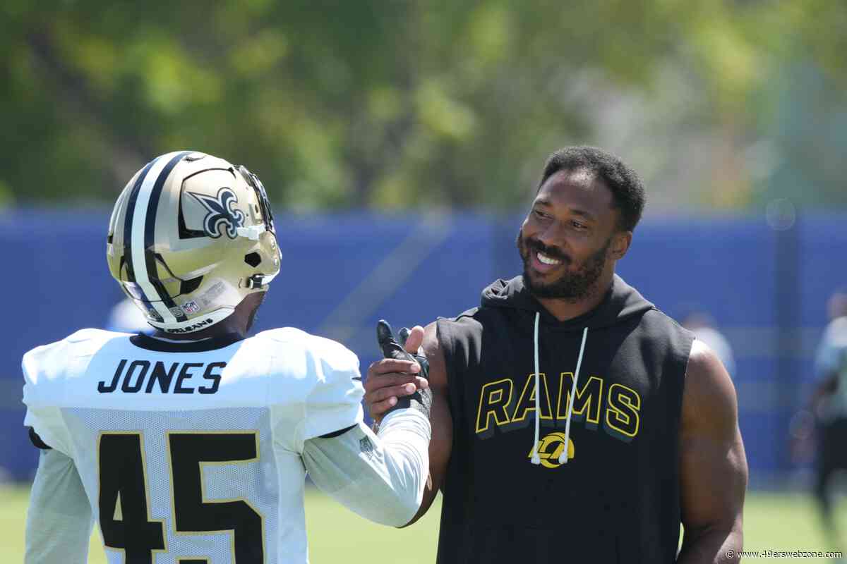 49ers deal RB to Saints in surprise trade for veteran LB