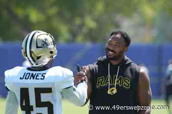 49ers deal RB to Saints in surprise trade for veteran LB