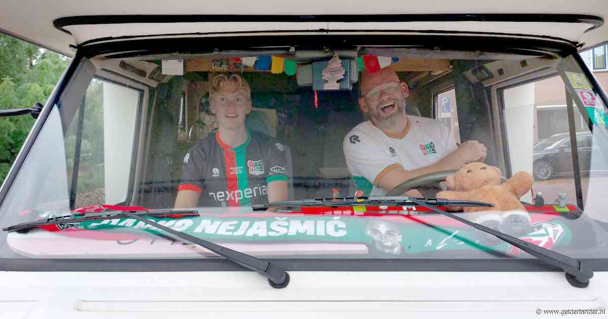 NEC-fans Mark en Jelle zijn met de camper onderweg naar Bodø, maar komen dan stil te staan: ‘Dit had ik nooit kunnen bedenken’