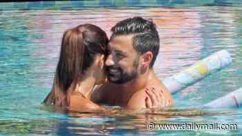 Giovanni Pernice, 35, packs on the PDA with swimsuit-clad girlfriend Bianca Guaccero, 45, in Portofino after revealing Strictly axe left him suicidal