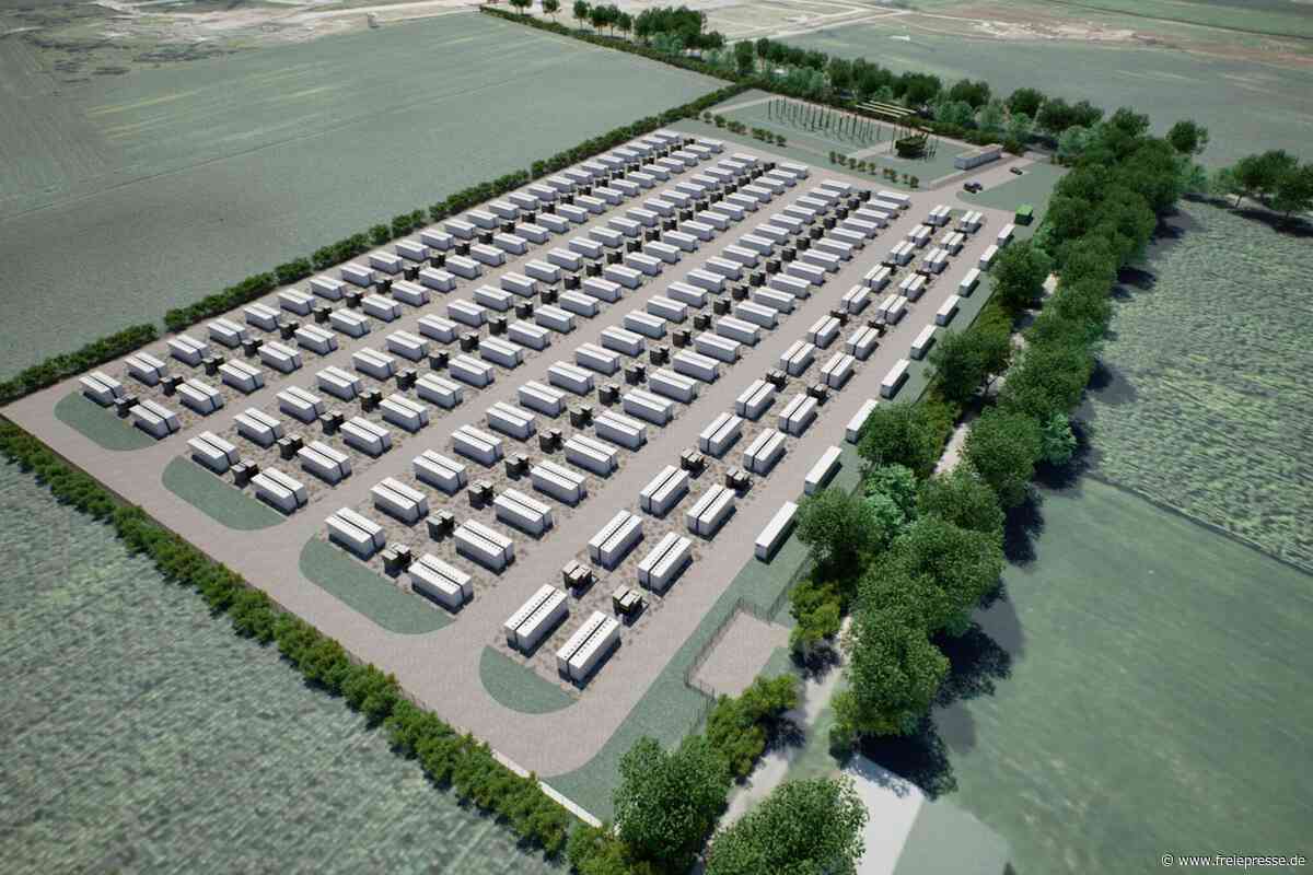 Sachsens größtes Batteriespeicher-Projekt nimmt bei Freiberg seine erste Hürde