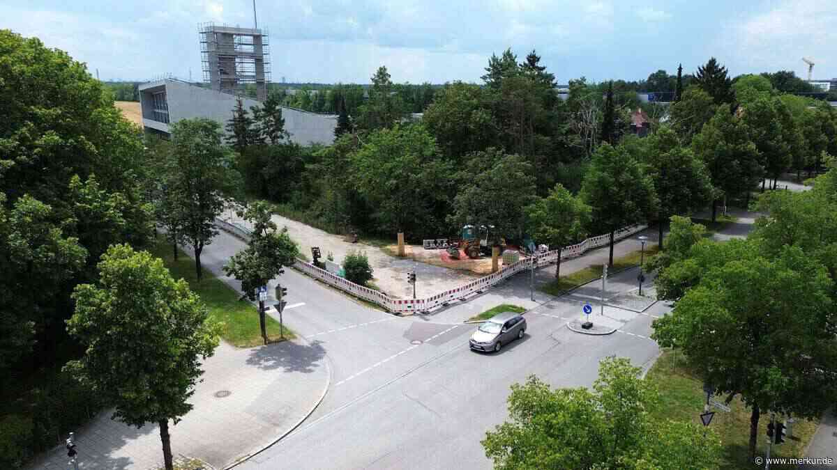 Kreuzung Schleißheimer Straße drei Wochen voll gesperrt