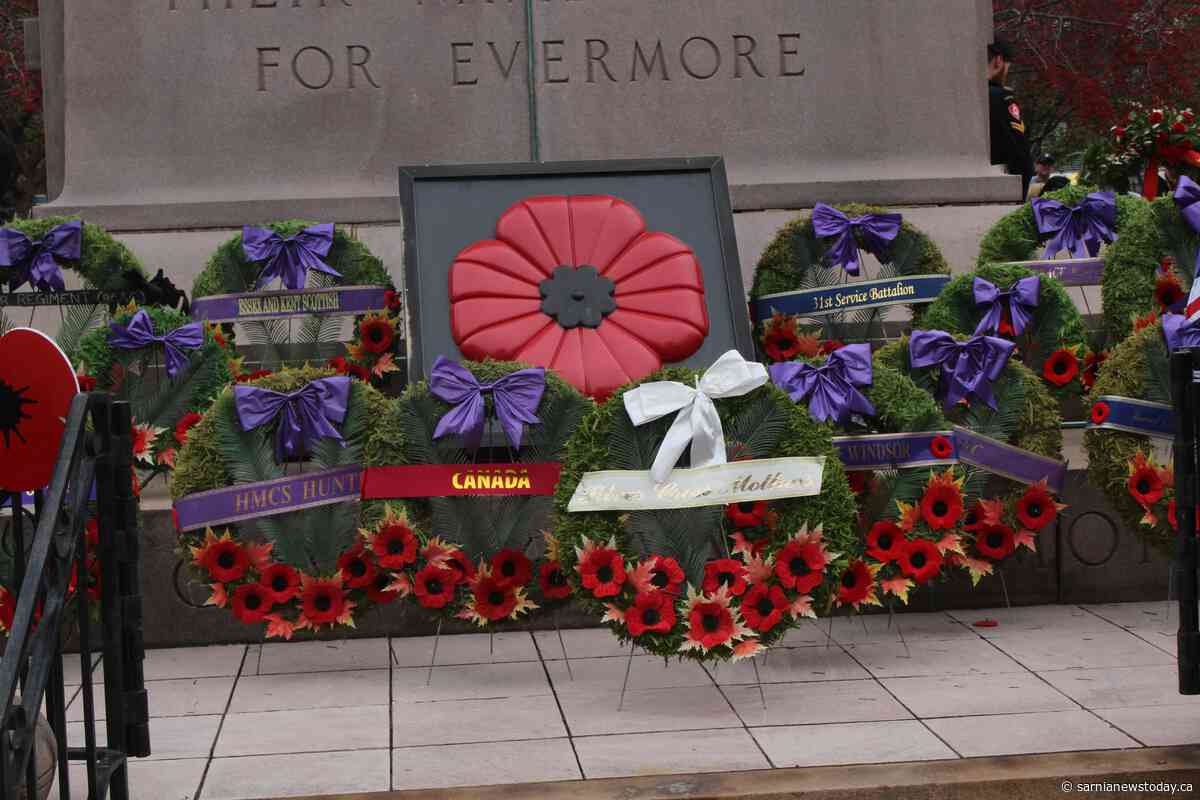 St. Clair Township’s first cenotaph coming to Corunna Legion