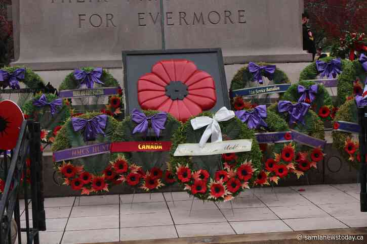 St. Clair Township’s first cenotaph coming to Corunna Legion