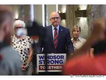 Drew Dilkens officially launches his final mayor campaign