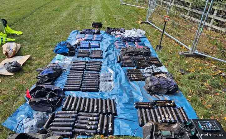 MDMA, ketamine and ecstasy found buried under Creamfields site