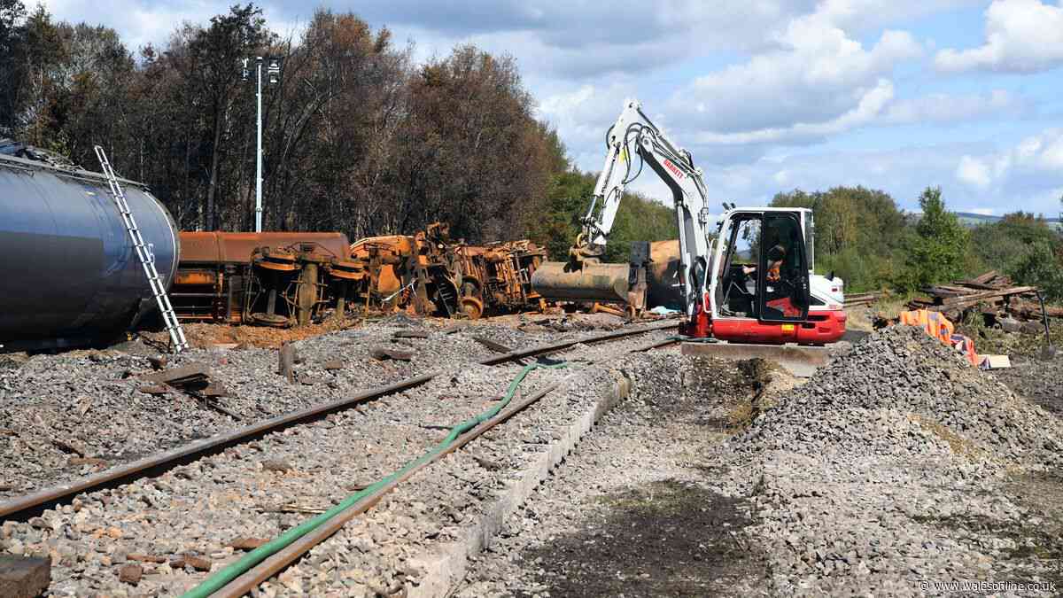Network Rail suing rail companies for millions after huge fuel spill in Llangennech
