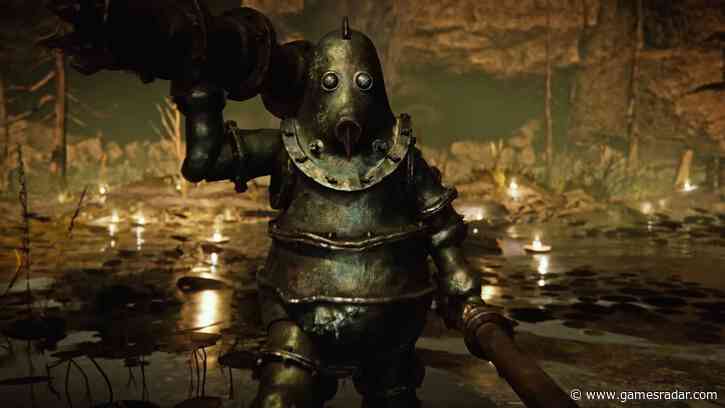 FromSoftware's Hidetaka Miyazaki says The Duskblood's Zork is the perfect example of his design philosophy, and a man of culture: "They are a species with intelligence and philosophy"