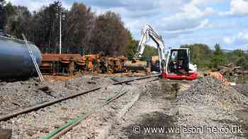Network Rail suing companies for millions after train derailment disaster in Llangennech