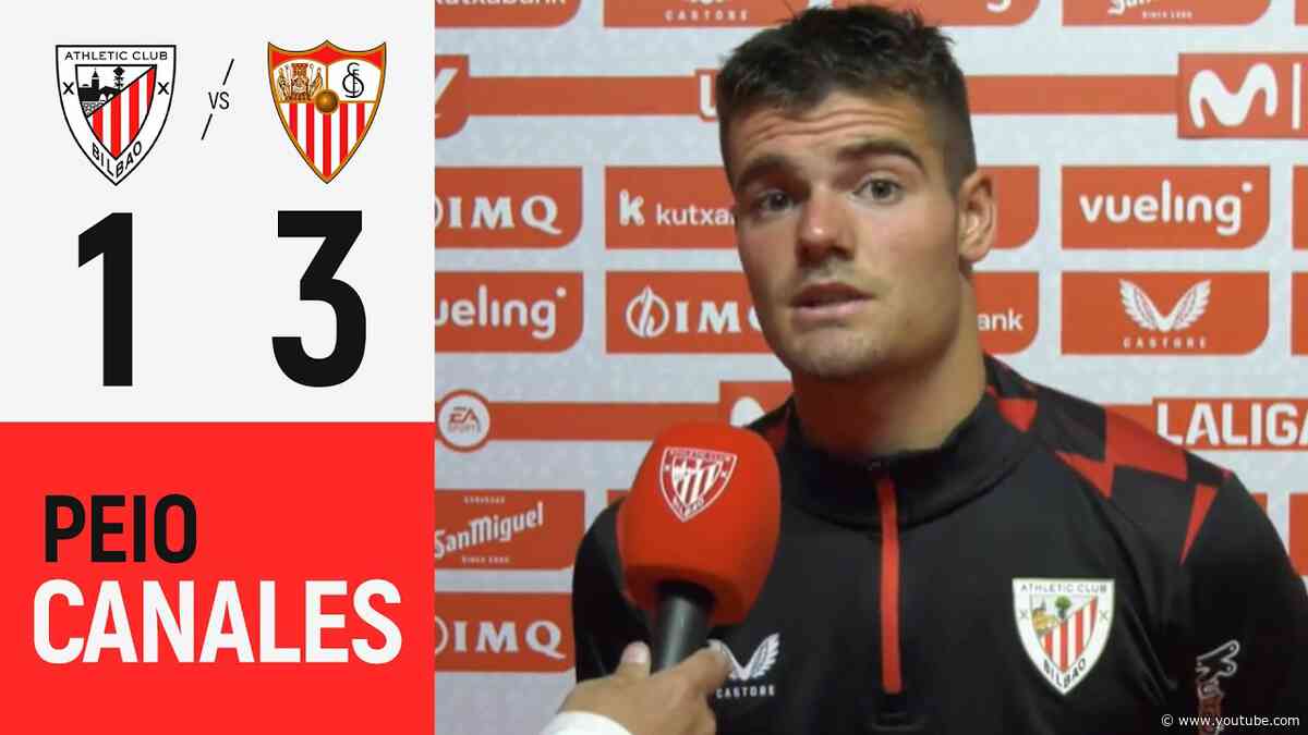 Peio Canales | Athletic Club 1-3 Sevilla FC | LaLiga 26/27 J2
