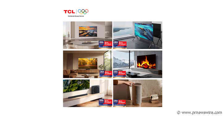 TCL zdobywa sześć nagród EISA, potwierdzając pozycję lidera w segmencie telewizorów premium i domowego sprzętu audio