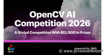 OpenCV Launches New AI Competition powered by Amazon Web Services