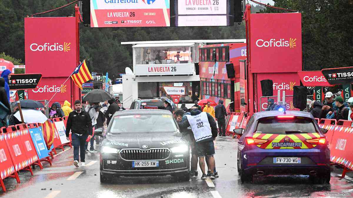 Vuelta-Etappe abgebrochen: Sauwetter verhagelt Pogacar den Etappensieg in den Pyrenäen