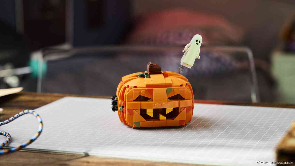 Yes, you can turn a Lego pumpkin into the Millennium Falcon