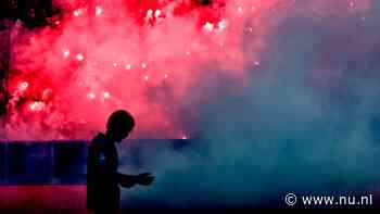 KNVB past regels voor staken duels niet aan na vuurwerkgeweld Feyenoord-fans