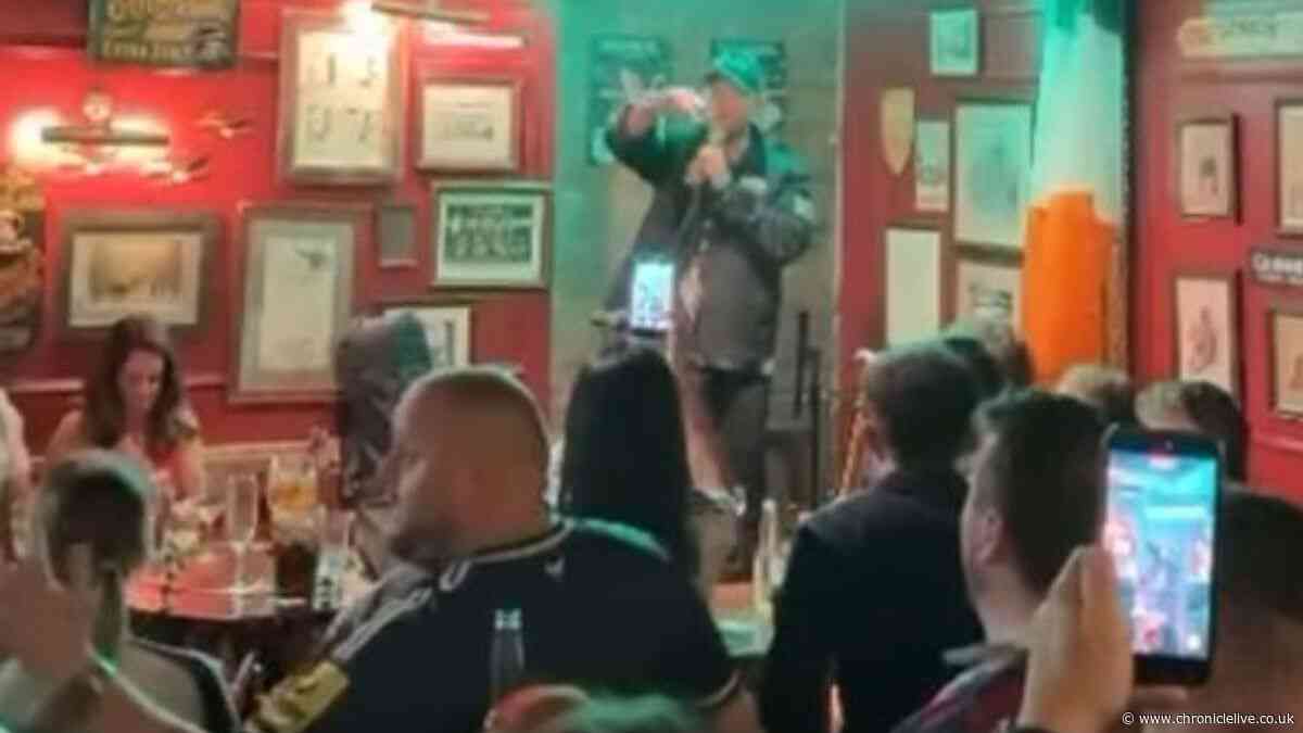 United shirt sponsors put £1k behind bar at Newcastle pub as fans enjoy free post-match drinks