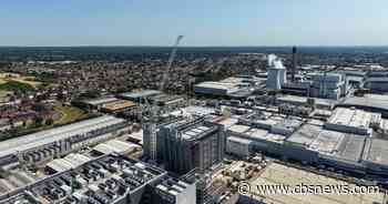 A massive data center hub is likely heating up a town outside London