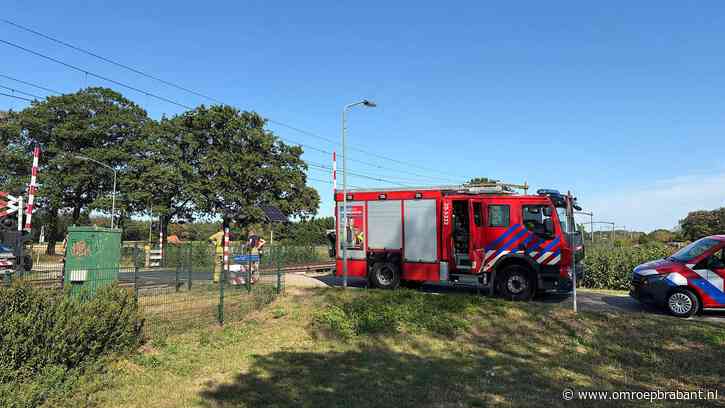 Urenlang geen treinen tussen Breda en Tilburg door brandmelding bij Dorst