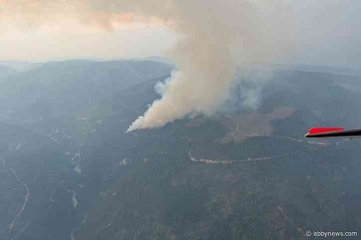 UPDATE: 5 wildfires remain out-of-control between Coquihalla, Highway 5A, Highway 3