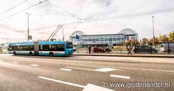 Einde aan oude traditie: op nieuwe Arnhemse trolleybussen komen geen geel-zwarte vlaggetjes meer