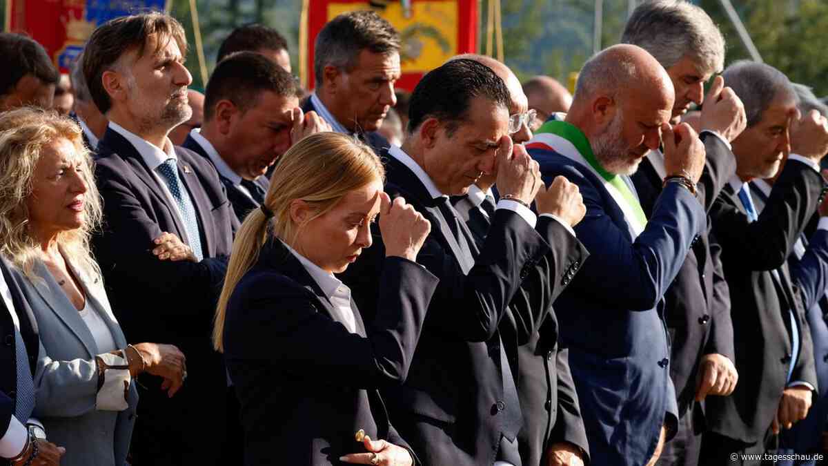 Italien: Gedenken an Opfer der Erdbeben vor zehn Jahren in Amatrice