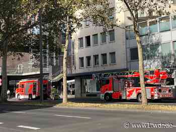 Feueralarm: Brand und viel Rauch im Kölner WDR-Gebäude