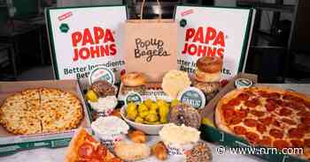 Papa Johns’ signature pepperoncini and garlic sauce get the bagel treatment