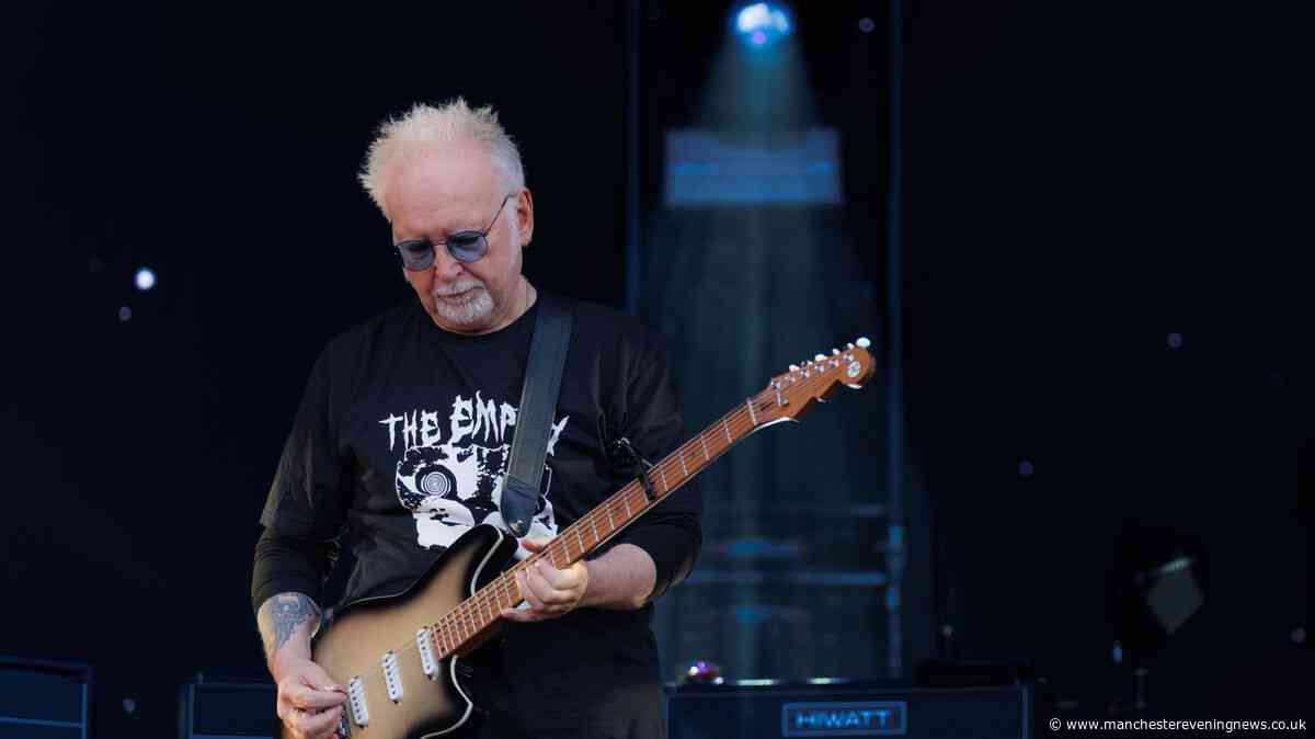 'We couldn’t believe it': The 'surreal' T-shirt worn by The Cure star at huge Wythenshawe Park gig