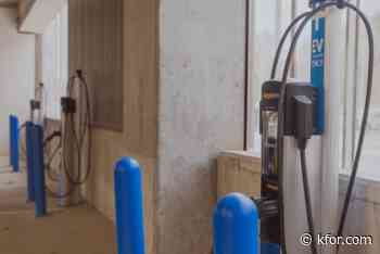 City of Edmond unveils new electric vehicle charging stations