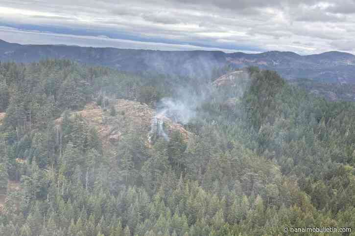 Suspected lightning-caused wildfire under control in Sooke Hills
