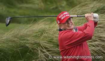 Trump to travel to Ireland for the Irish Open at his golf course