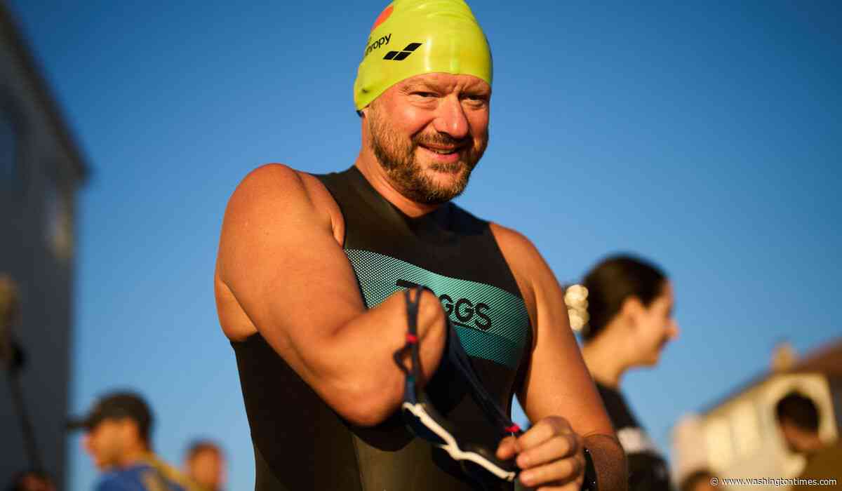 Ukraine's amputee veterans celebrate independence day with grueling endurance challenge